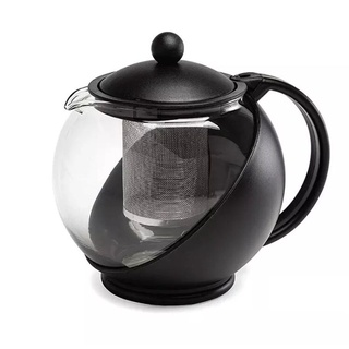 Chaleira de Vidro 750ml com Infusor Inox - Bule pra Chá - Coador