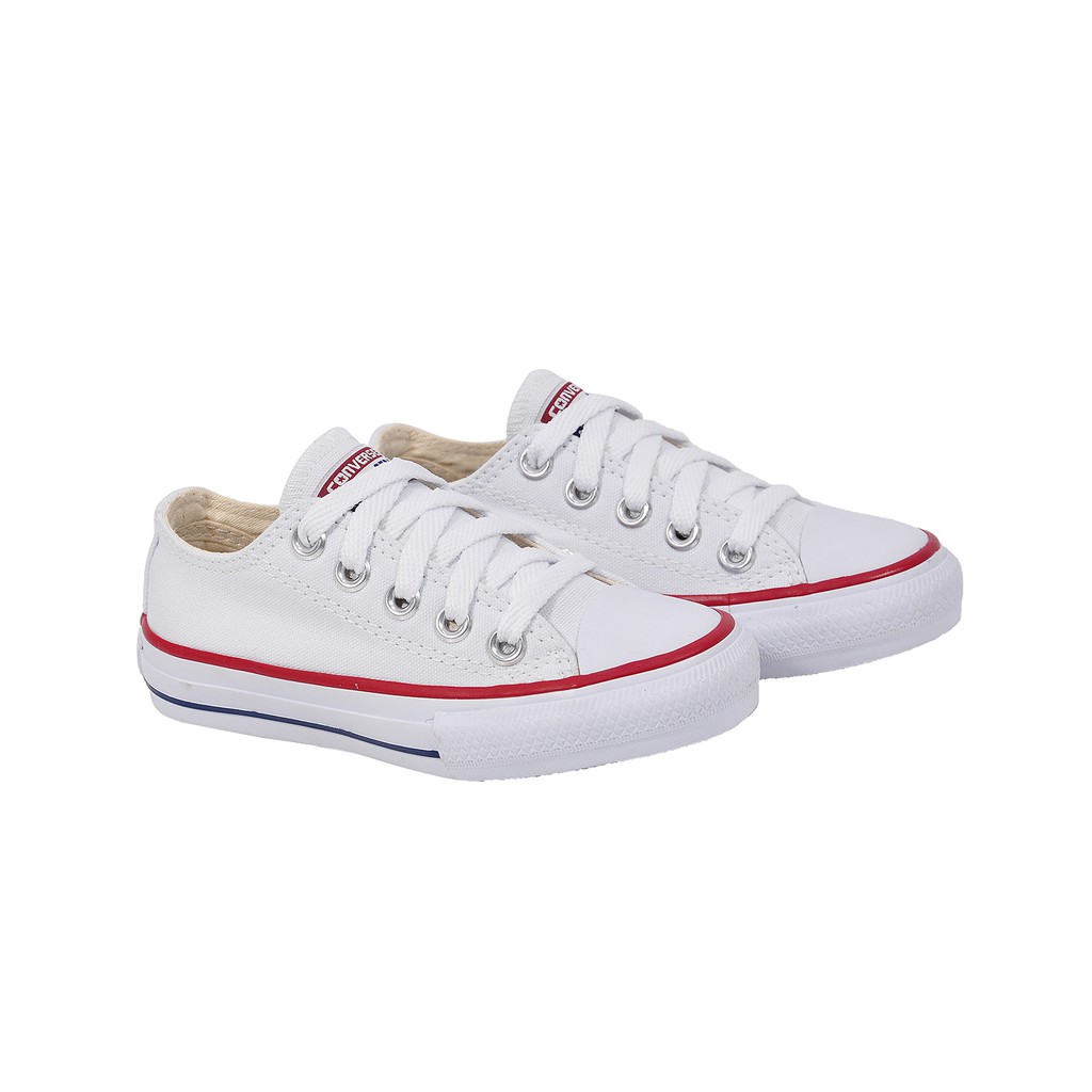 all star cano curto branco