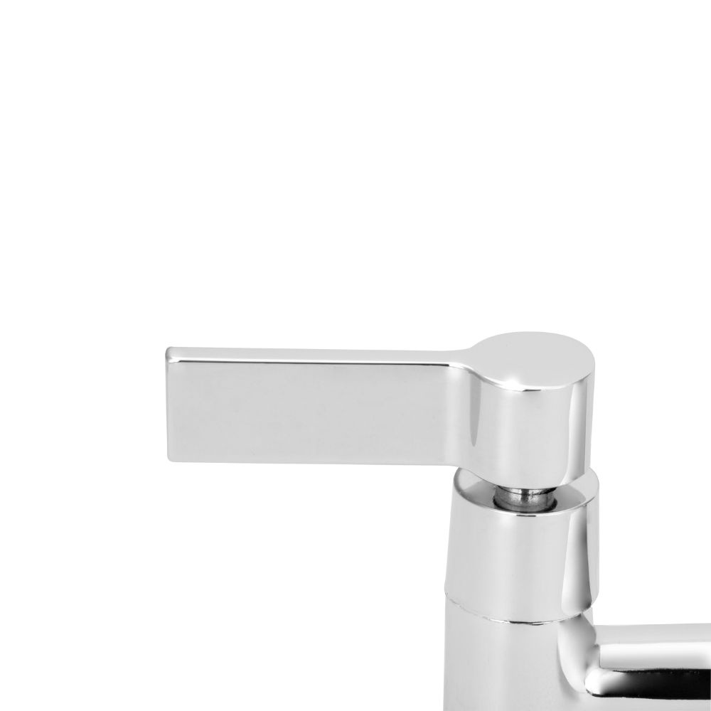 Torneira Misturador Gourmet Preto Flexível Cozinha Parede — imagem 2 de 2