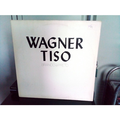 Lp Wagner Tiso Branco E Preto Com Encarte - Vinil Excelente