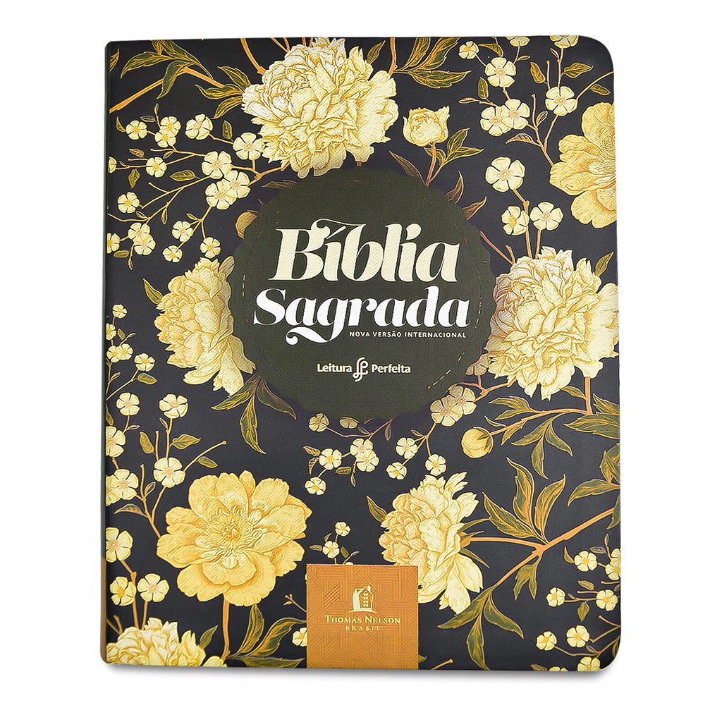 Bíblia com Espaço para Anotações | NVI | Leitura Perfeita | Couro Soft | Flores em Oferta na Shopee
