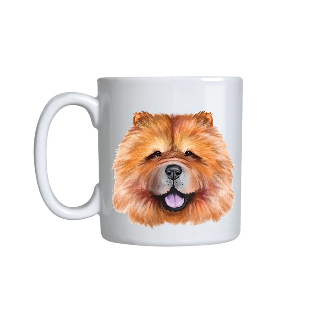 Caneca Racas 325ml - Chow Chow