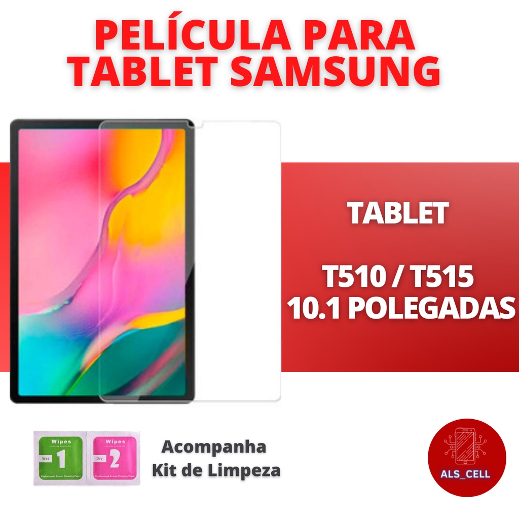 Película de Vidro Tablet Samsung Tab A 2019 - T510 / T515