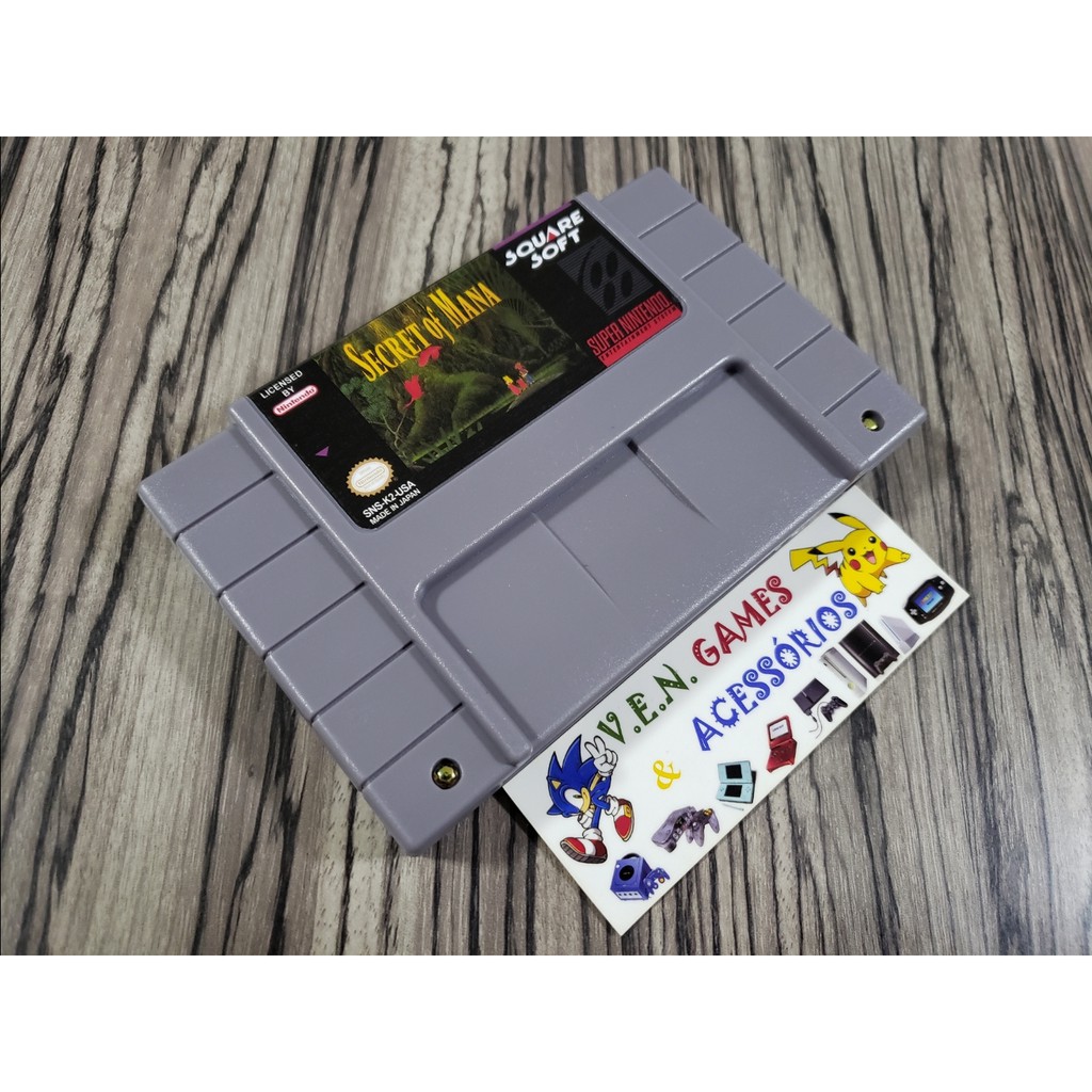 Secret Of Mana P/ Super Nintendo + Garantia!!!!!!