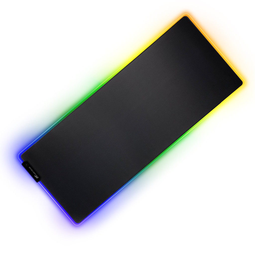 Mouse Pad Gamer Led RGB EXTRA GRANDE 300 X 780 X 3MM Preto Emborachado
