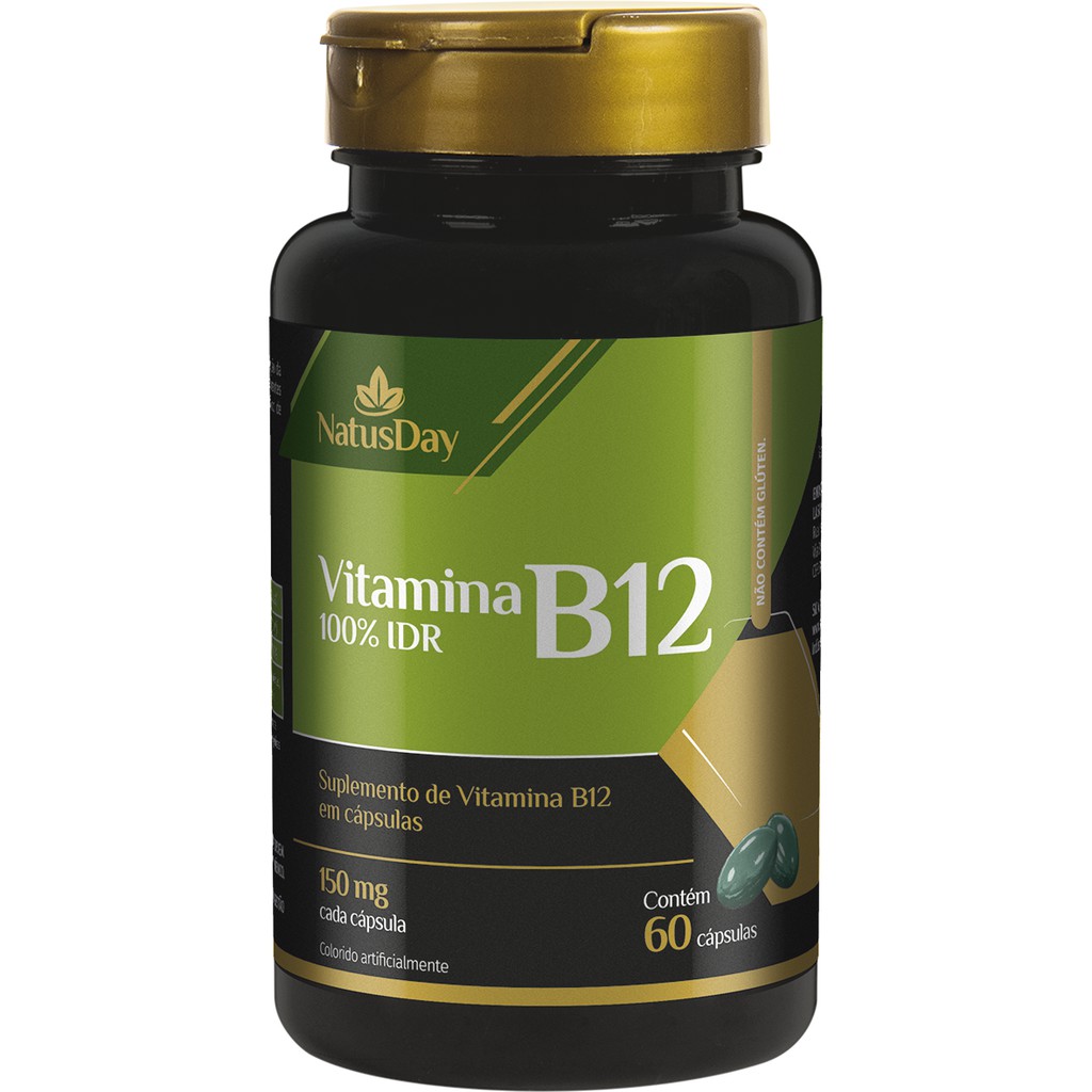 Vitamina B12 60 Cápsulas Natus Day