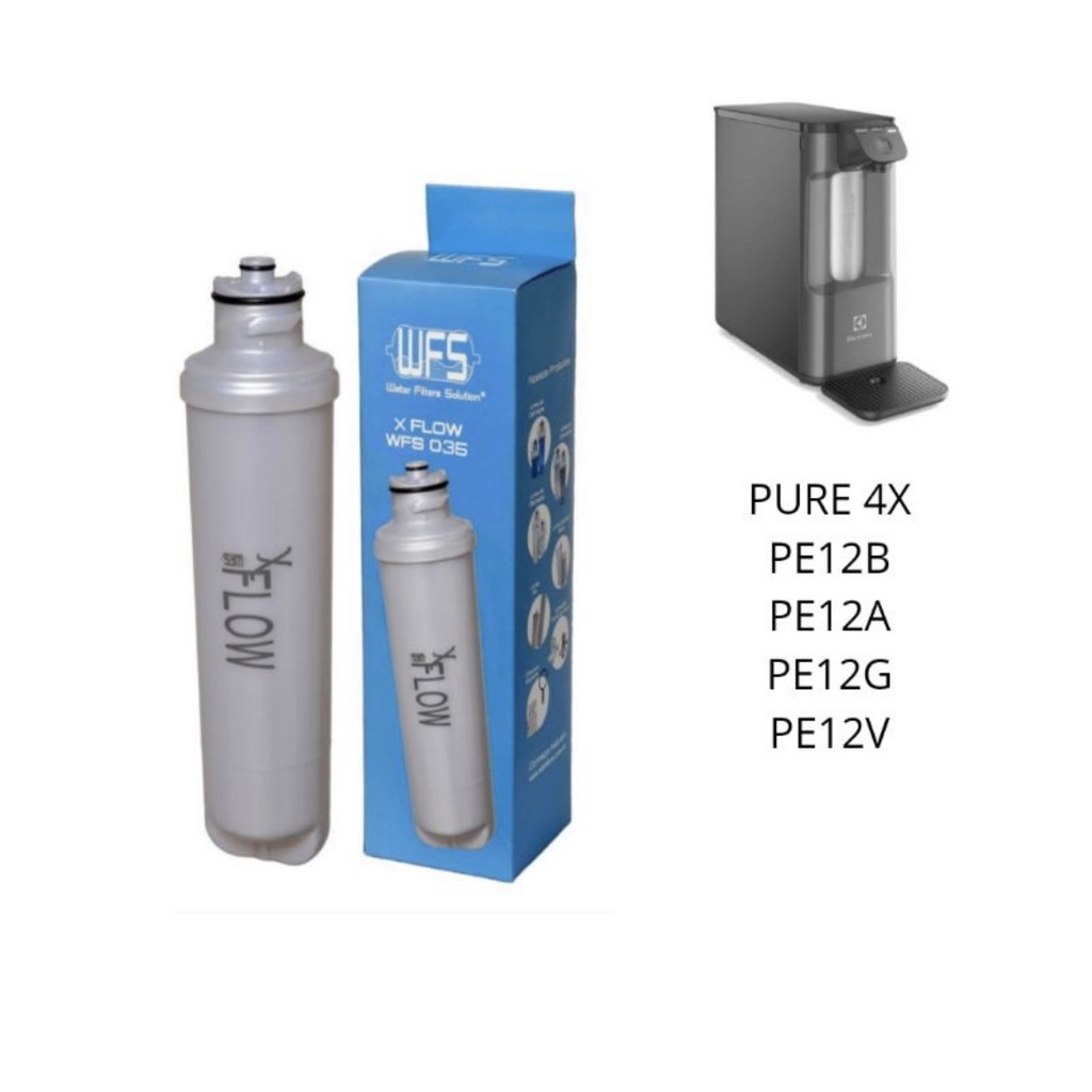 Refil Filtro Electrolux Pe12a Pe12b Pe12g Pe12v Ph41 PC41b PC41X Pure 4x compatível