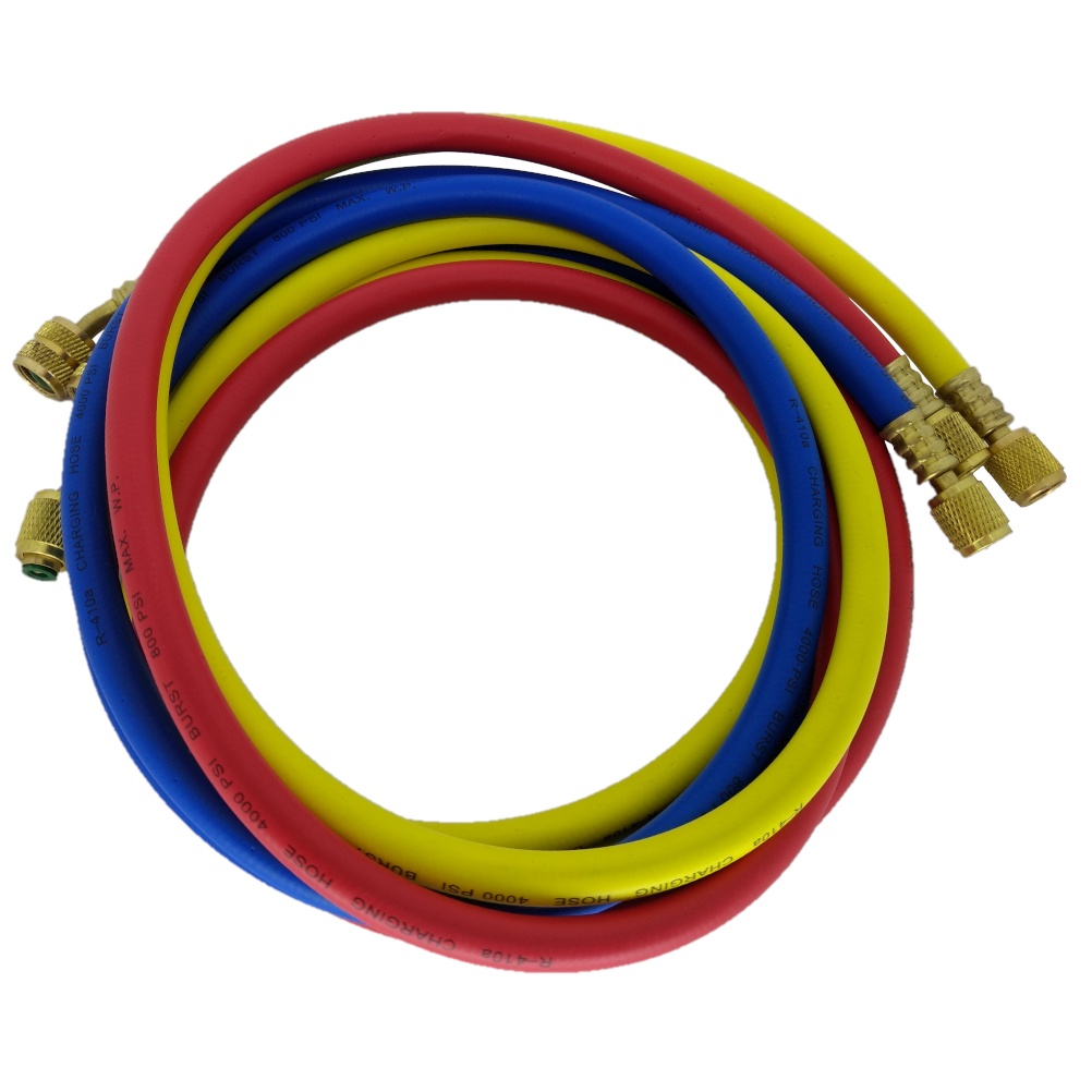 Conjunto de Mangueiras Para Manifold MNG.3-36" 90CM 800PSI 5/16" R410a ET336RYB-410 Ecotools