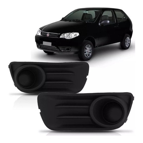 Par Moldura Grade Farol Milha Palio 2014 2015 2016 em Oferta na Shopee