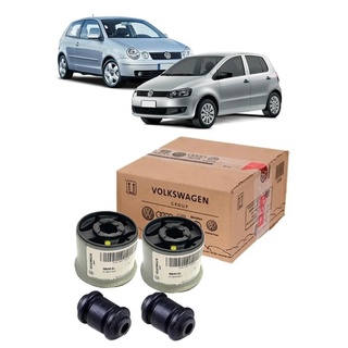 Kit 4 Buchas Bandeja Balança Dianteira Fox Polo Space Cross 2010 2011 2012 2013 2014 2015 2016 2017 2018