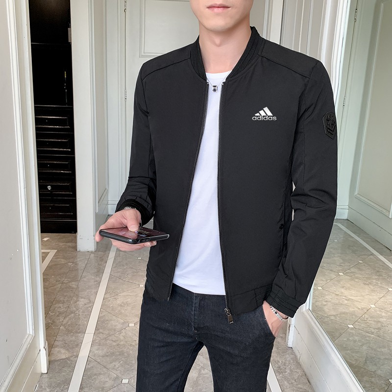 jaqueta poliester adidas