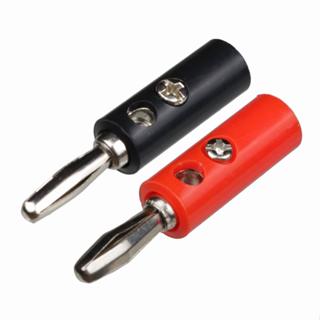 6 Peças * 3 Pares * Pino Banana 4mm Preto e Vermelho em Oferta na Shopee