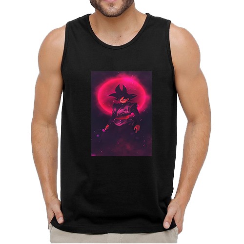 Camiseta Regata Masculina Goku Black Dragon Ball Z