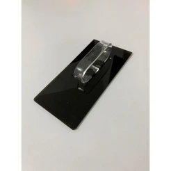 Desempenadeira para aplicação de textura líquida