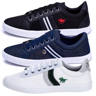 Kit 3 Tênis Masculino Polo Energy Casual Confortável em Oferta na Shopee