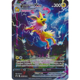 Jolteon Vmax SWSH184 Full Art Promo PT-BR