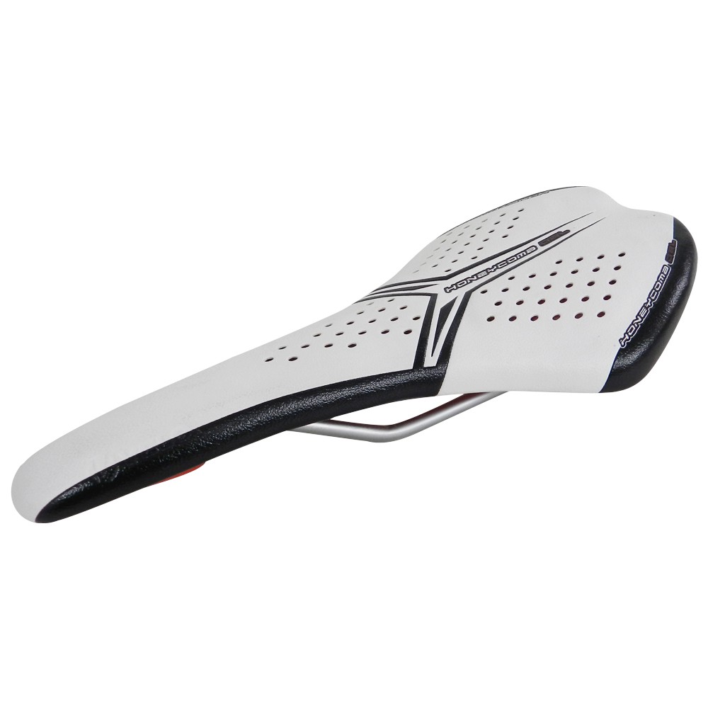 Selim Banco Bicicleta Velo Honey Comb Bike Branco