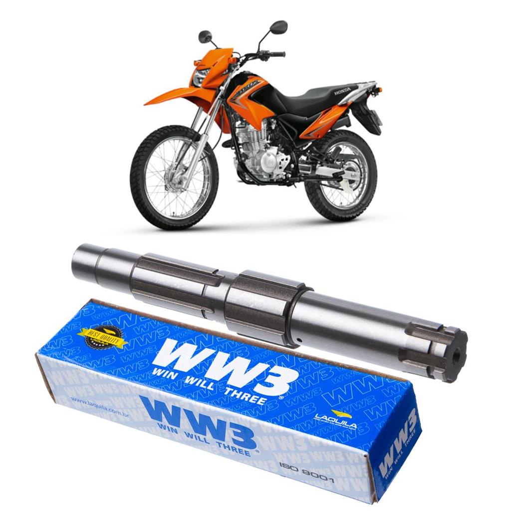 Eixo Secundario Transmissao Pinhao Bros 125-150 2003 2004 2005 em Oferta na Shopee