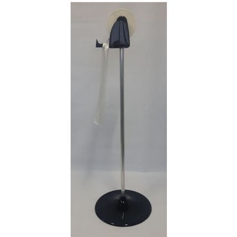 BASE PEDESTAL PRETO PARA SUPORTE DE BOBINA