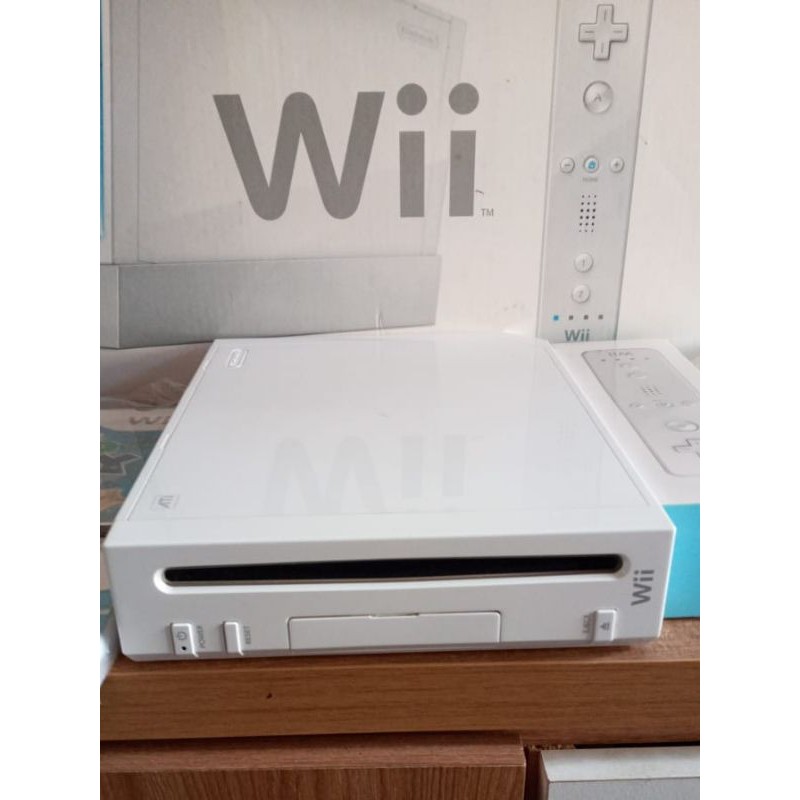 Nintendo Wii Seminovo Com Controle E Jogo