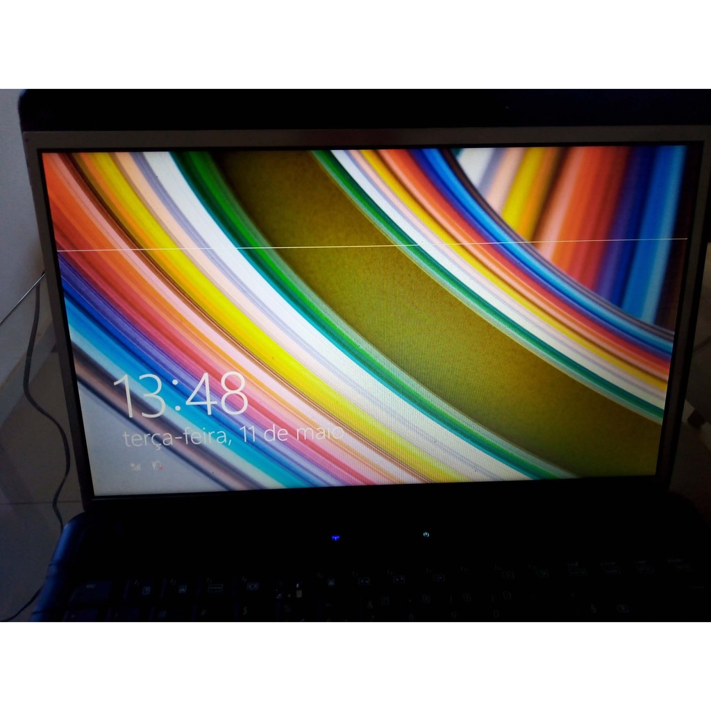 Tela de notebook, 14 polegadas - LED - Com uma linha de pixel | Shopee ...