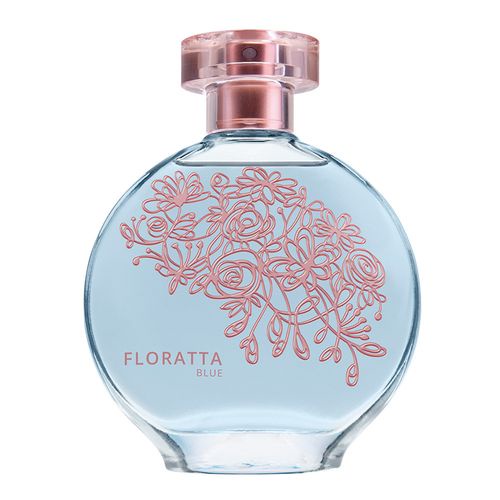 Frasco redondo do desodorante colônia Floratta Blue de 75 ml