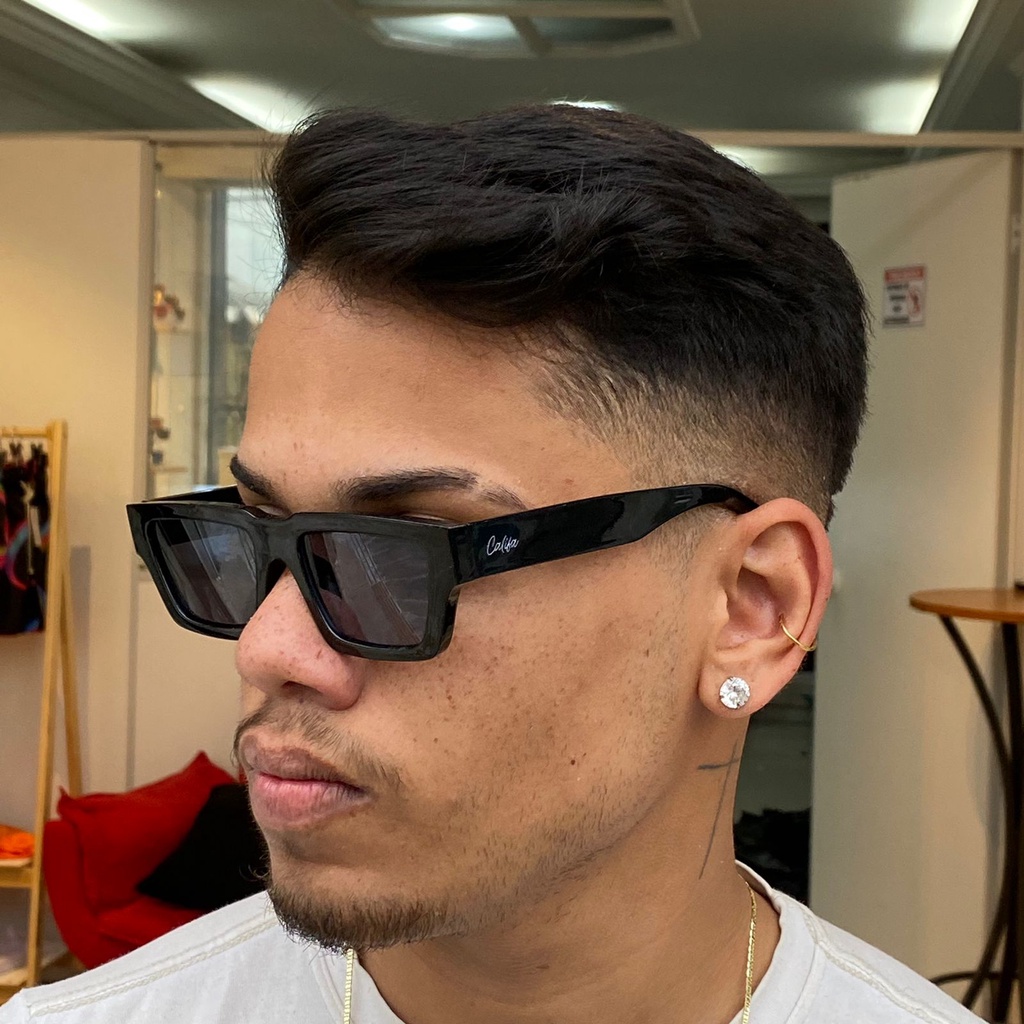 Oculos de Sol Retro Unissex Vintage Retangular | Shopee Brasil