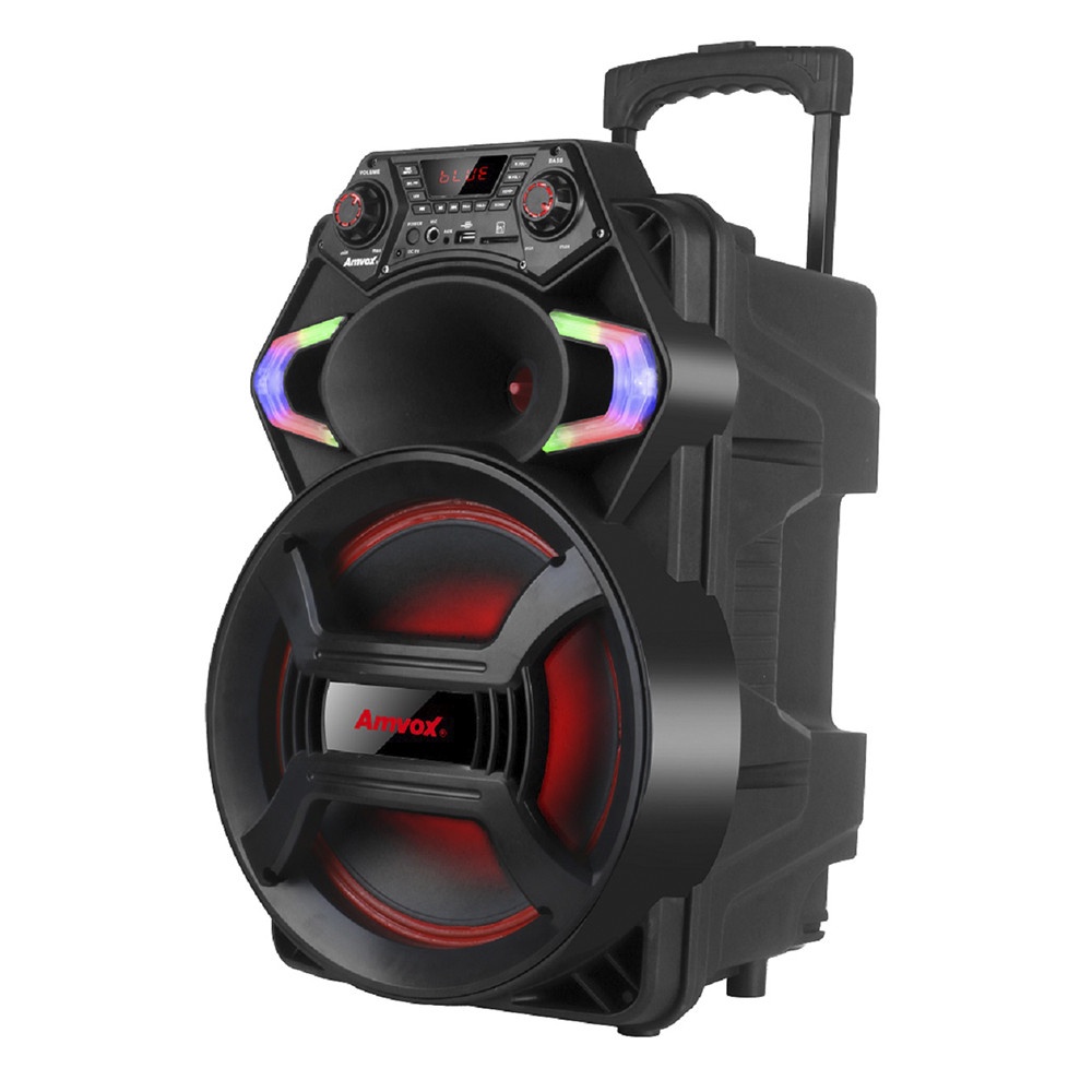 Caixa de Som ACA 550 Strondo II Bluetooth 550W Amvox em Oferta na Shopee