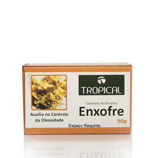 Kit com 12 Sabonete de Enxofre em Barra Skin Care Seca Espinhas