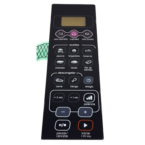 Membrana Teclado Microondas Brastemp Bmw-20