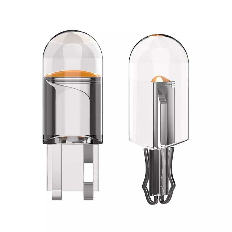 Kit 2 Lâmpadas Pingo Soquete t10 Led W5W Farol Carro Moto Luz Branca Branco puro 6000k a prova dágua 12v DRL