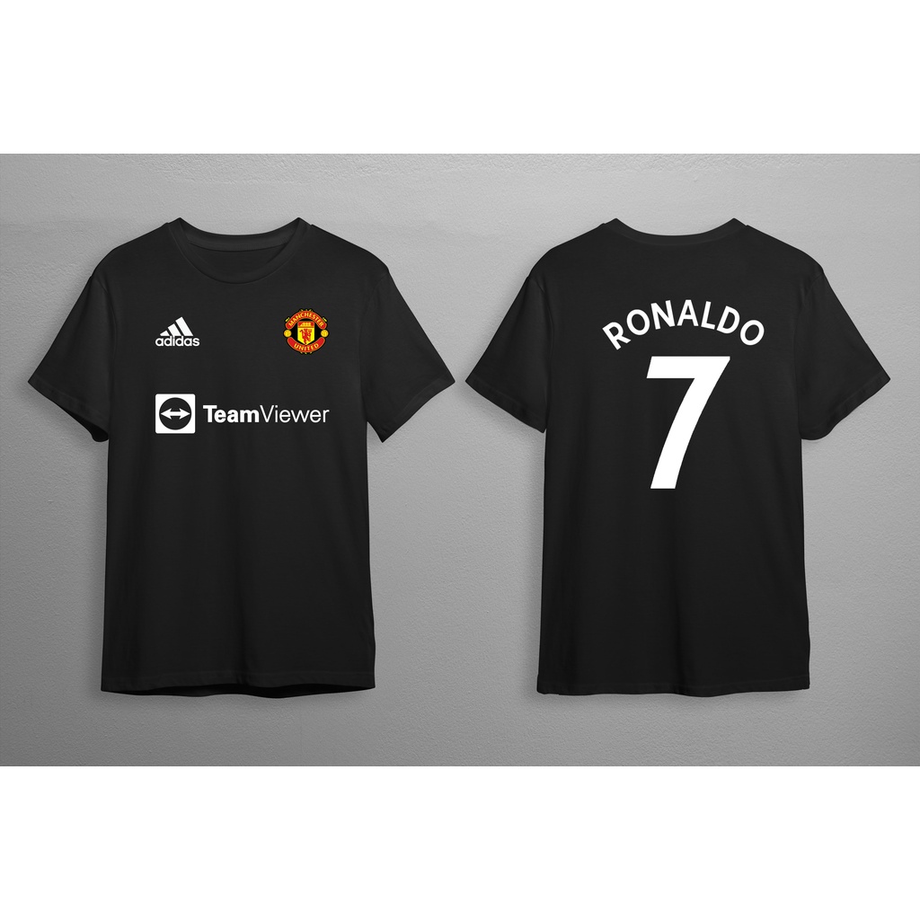 Camisa Camiseta Manchester United Futebol Inglês Cristiano Ronaldo CR7 home 21/22