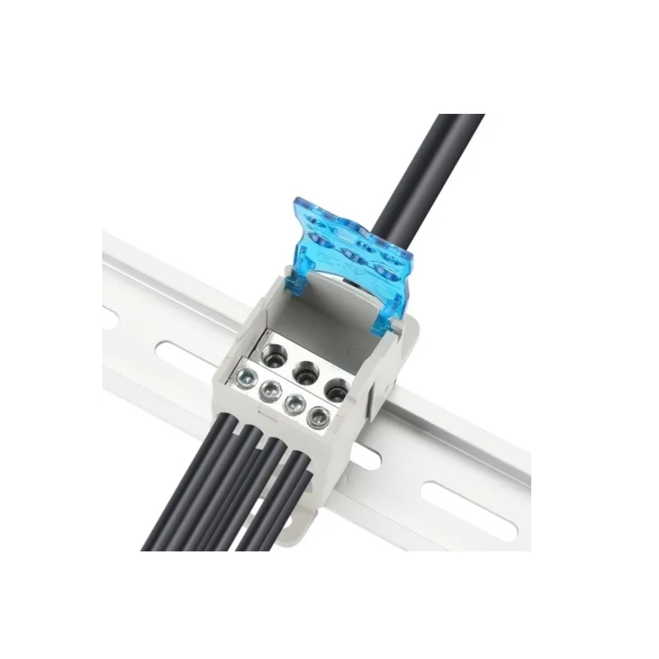 Bloco De Distribuição Modular Ukk 80a 1 Entrada E 6 Saídas