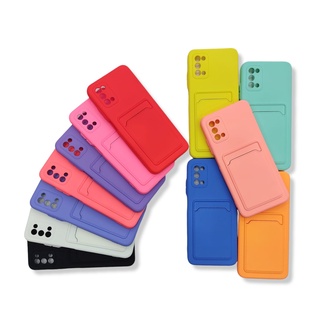 Capa Capinha Smsng A03s Porta Cartão Aveludado
