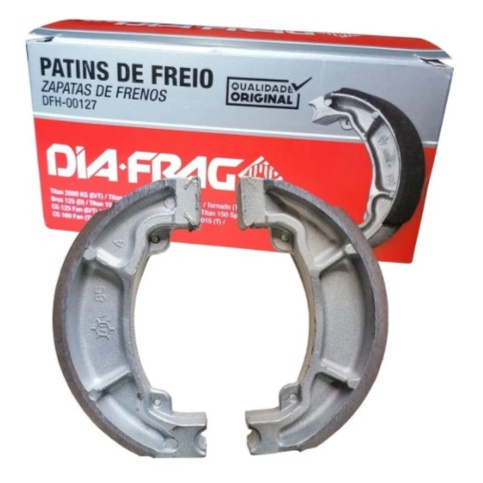 Lona de Freio Dianteira Biz 125 2005 2006 2007 2008 2009 2010 2011 2012 0.25mm em Oferta na Shopee