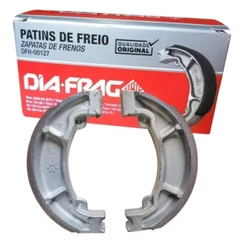 Lona de Freio Dianteira Biz 125 2005 2006 2007 2008 2009 2010 2011 2012 0.25mm