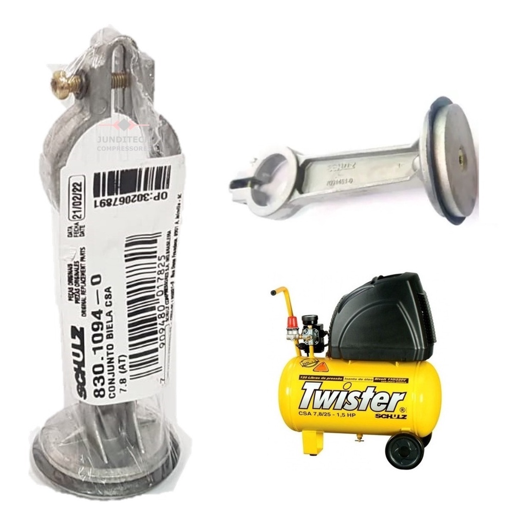 Biela Compressor Schulz Twister, Csa 7,8, Csa 7,5 - Original