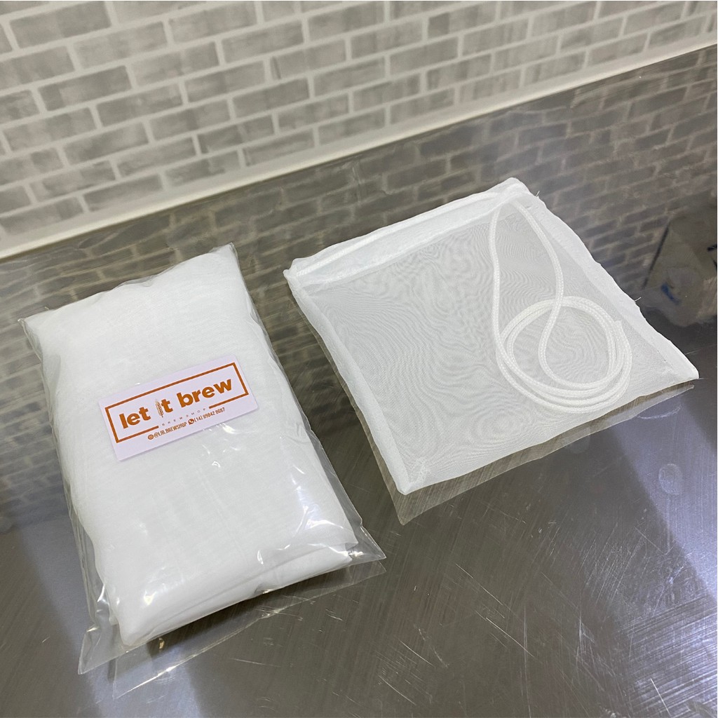 Grain Bag(biab) Para Panelas Até 36 Litros + Hop Bag