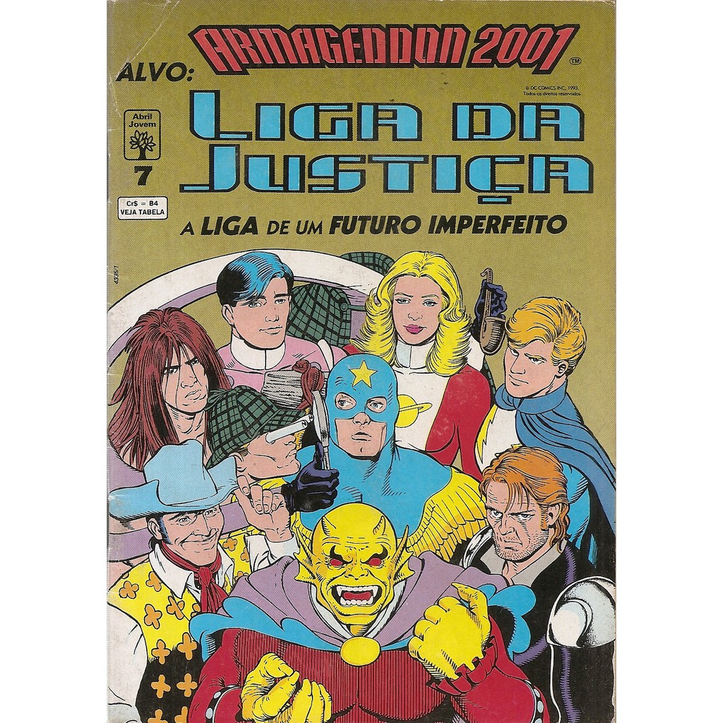 Hq Liga da Justiça Internacional Nº 7 -  Liga da Justiça Internacional