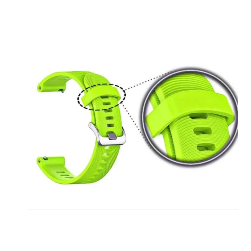 Anel Fivela Passador de Prender Para Pulseira Garmin Forerunner 45 45s Swin 2 Kit 4 unidades
