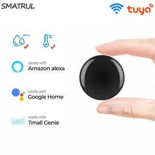Smatrul Inteligente Infravermelho Wifi Controle Remoto De Temperatura E Umidade Do Transmissor Infravermelho Controlador Hub Repetidor Universal Para Uso Com Alexa Tuya App Casa Inteligente