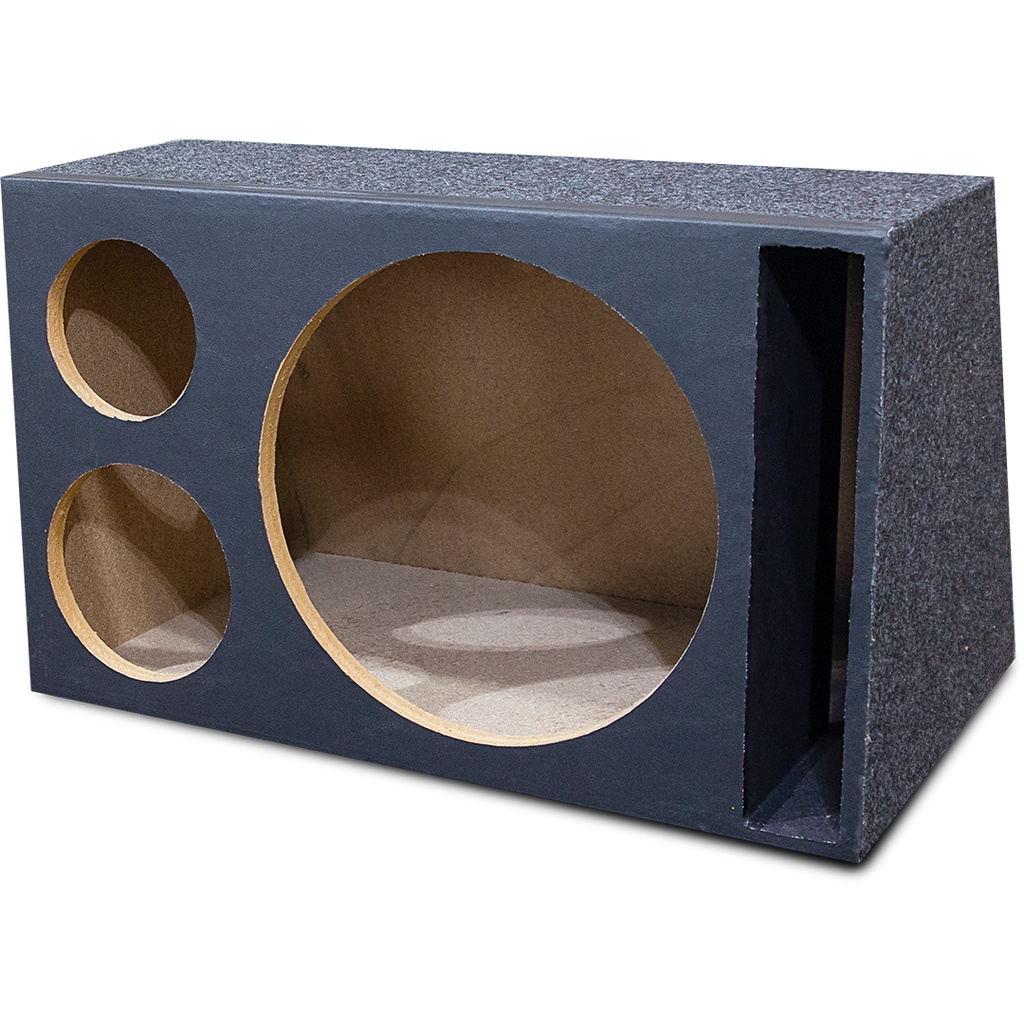 Caixa Vazia Trio 12 Polegadas 1 Drive 1 Tweeter Duto Régua em Oferta na Shopee