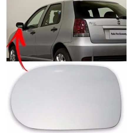 Lente Espelho Retrovisor Palio Economy 2011 12 13 A 2016 Le