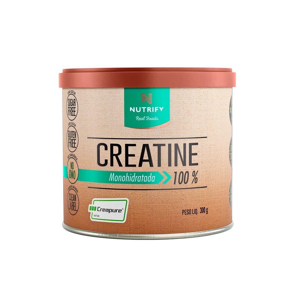 Creatina Creapure Nutrify 300g Creatine 100% Monohidratada