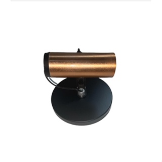 kit 2 Spot Tubinho Liso Único Cobre com Preto DJ Light em Oferta na Shopee