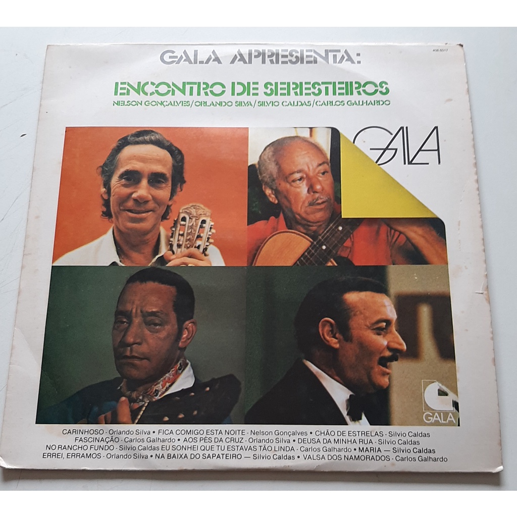 Lp Gala Apresenta - Encontro De Seresteiros
