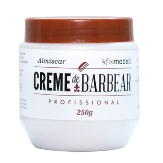 Creme de Barbear Almíscar Fixmodell 250g POTE em Oferta na Shopee