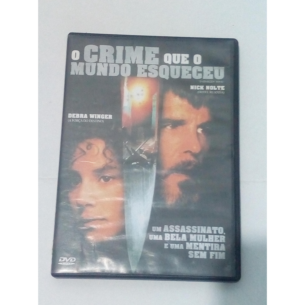 Dvd original - o crime que o mundo esqueceu dublado / 25 reais