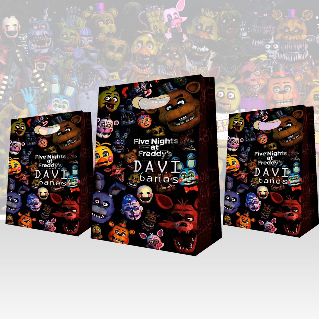 Sacolinhas Surpresa gamer Nights Lembrancinhas Personalizadas