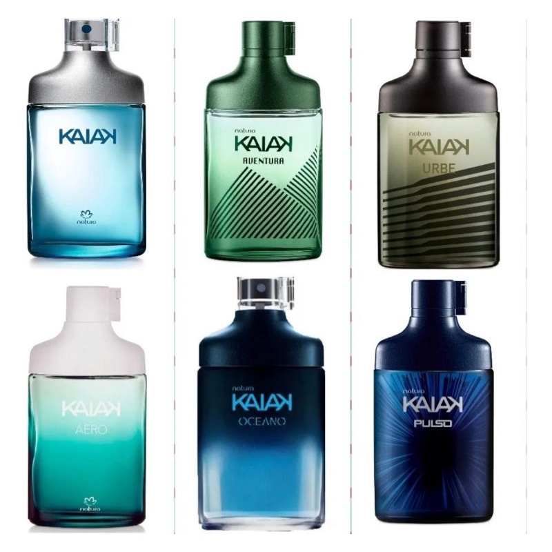 Perfume Kaiak Masculino Natura Promoção Lacrados Novos Aventura Urbe Aero Pulso Oceano